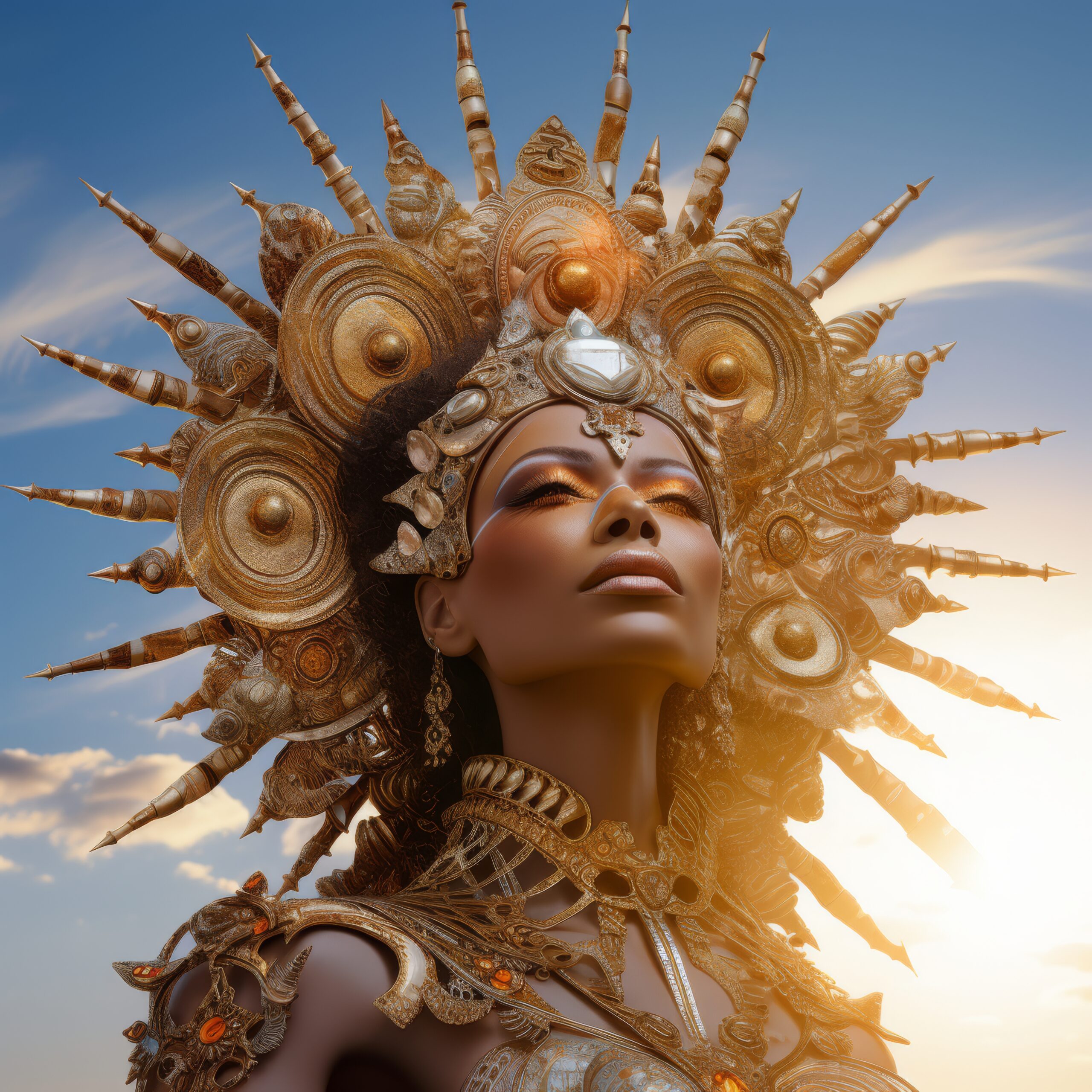 C’est moi Sekhmet Aat, fille d’Amon, la Mère-Père Primordiale de Doumbi FAKOLY